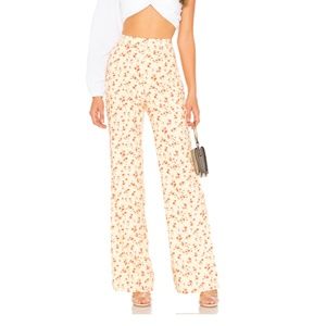 Majorelle Elisa Pant in Yellow Ditsy